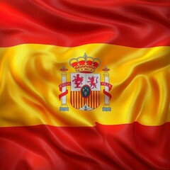 Fototapeta premium spain nation flag background texture.