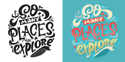 Cute hand drawn doodle lettering quote. Lettering for t-shirt design, mug print, bag print, clothes fashion. 100% hand drawn vector image.