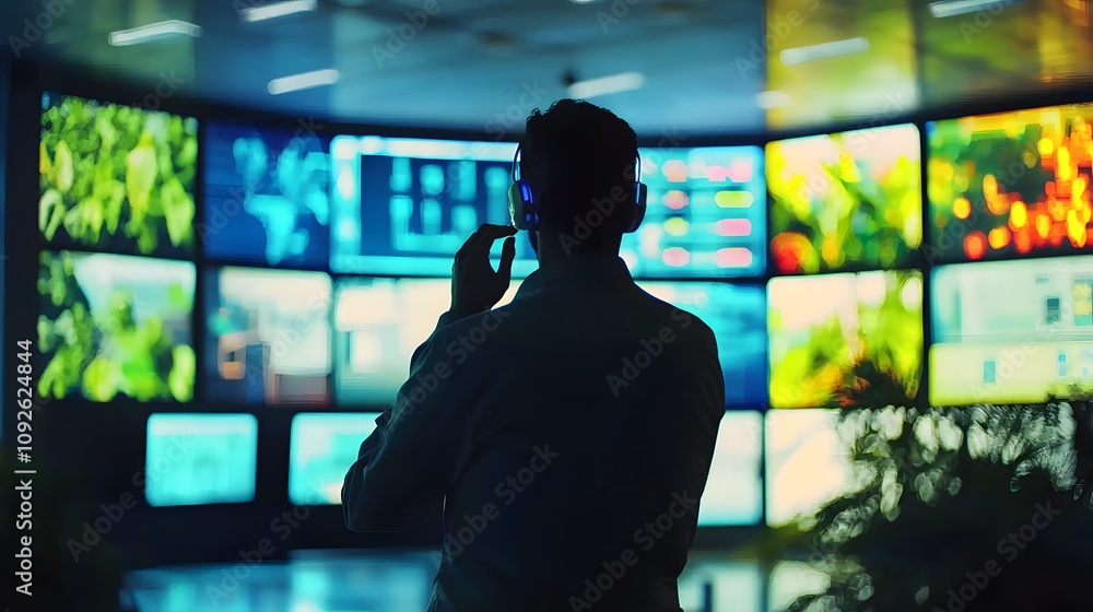 Poster Technology integration innovation hub visual display corporate environment user perspective data analysis