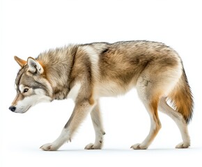 Obraz premium Siberian husky isolated on white