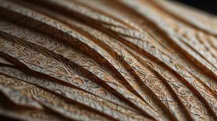 Fototapeta premium Intricate Carved Layers