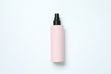 Cosmetic bottle on white background 