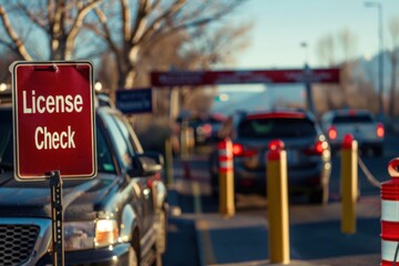 Obraz premium A modern sign reading 