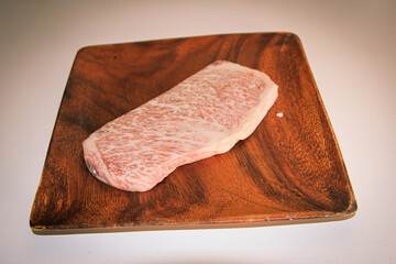 Kobe beef Wagyu A5, Sirloin, raw