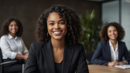 Fototapeta premium An African smiles