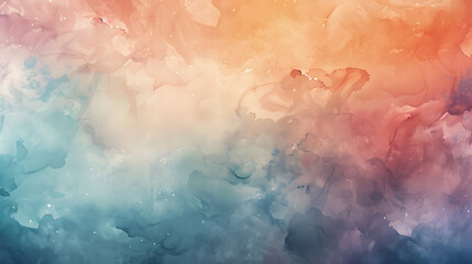 Obraz premium Soft Gradient Watercolor Background