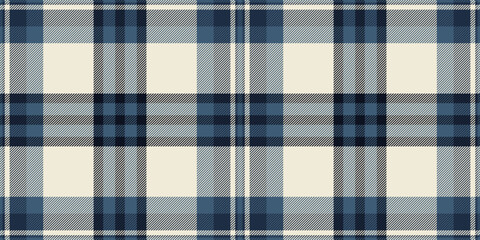 Overlay fabric plaid check, merry christmas vector textile background. Suit tartan seamless texture pattern in light and cyan colors.