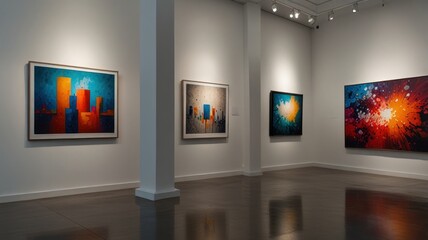 Modern Abstract Art Gallery