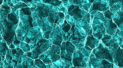 Fototapeta premium dark turquoise water texture, rippling surface, aquatic sports feel, minimalistic look, seamless background, deep tones, refreshing vibe