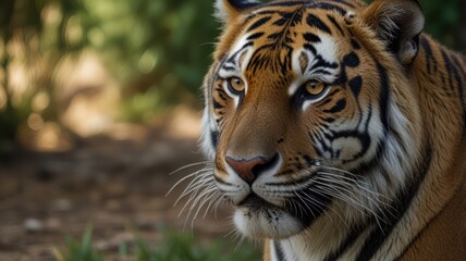 Obraz premium TIGER IN THE WILD