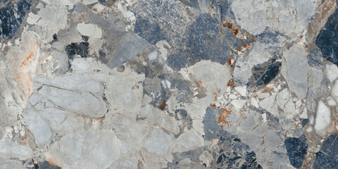 Luxury colorful terrazzo marble stone texture.