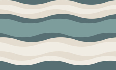 Abstract background with wavy stripes in vibrant colors, creating a rippled, liquid effect. Smooth curves and textured lines add elegance, vitality, and creativity. Ideal for wallpaper or textile.
