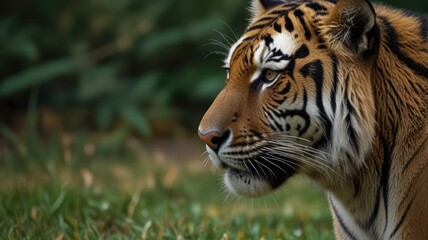 Fototapeta premium TIGER IN THE WILD