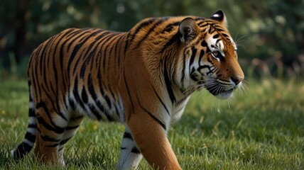 Naklejka premium TIGER IN THE WILD