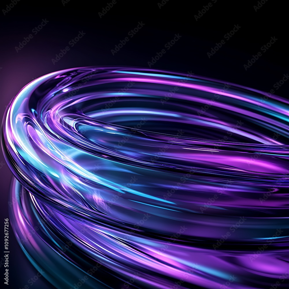 Poster vibrant swirls of colorful light creating a dynamic abstract background for creative projects and ar