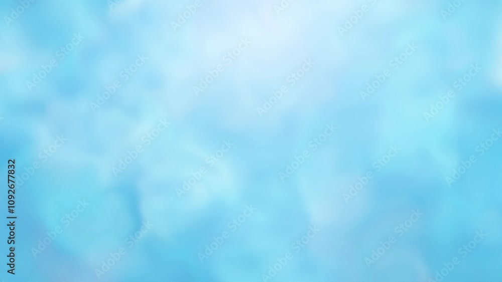 Poster soft light blue abstract background with flowing liquid texture and glowing gradient plasma effects 