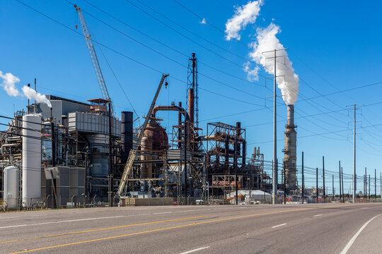 The Valero Port Arthur Refinery in Texas