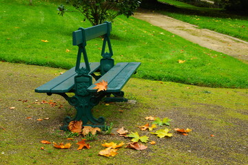 Banc public parc