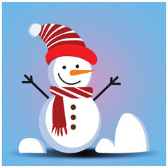 Snowman with Hat – 