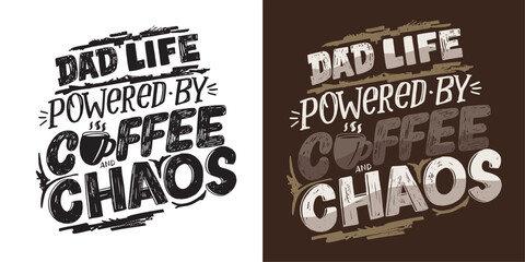 Obraz premium 100% hand drawn doodle vector file. Lettering for t-shirt design, mug print, bag print, clothes fashion. 