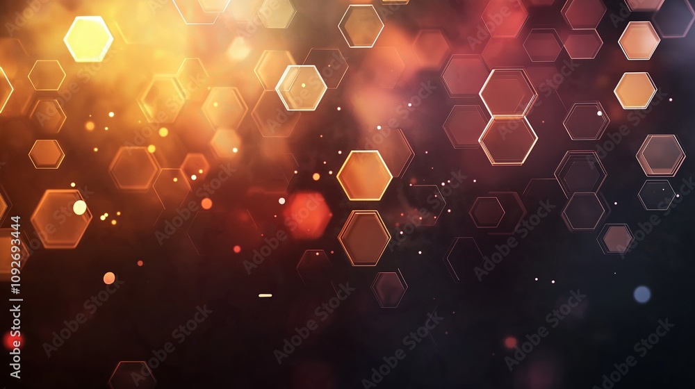 Poster a beauty futuristic abstract background in a high-tech style. shining lines and patterns resembling 