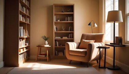 Photo modern style interior room 3d illustration