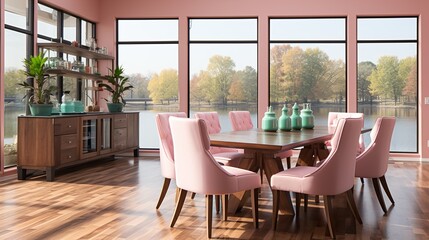 Obraz premium room with table