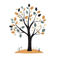 Obraz premium Explore the beauty of autumn discover how colorful leaves transform nature's landscape