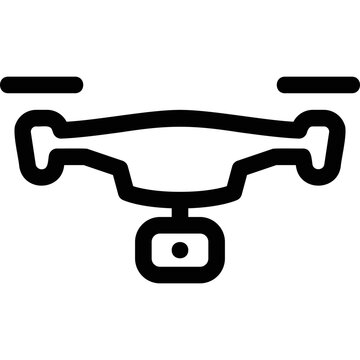 recommend clip art: Simple vector icon drone