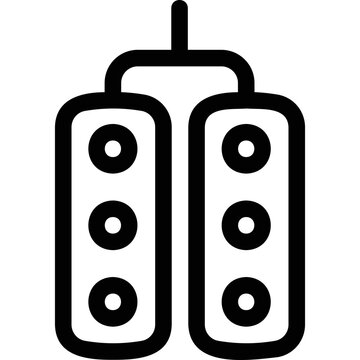 recommend clip art: Simple vector icon traffic light
