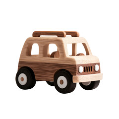 Delightful Wooden Toy Car: A Classic Design with Smooth Curves and Bright Colors That Ignite Imagination and Playfulness for Children and Families Alike, Perfect for Any Young Explorer