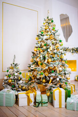 Christmas Living Room and tree