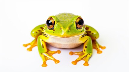 Obraz premium frog isolated on white background