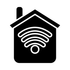 Smart Home glyph icon