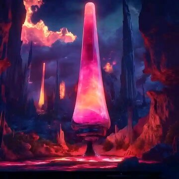 Lava Lamp bornfire