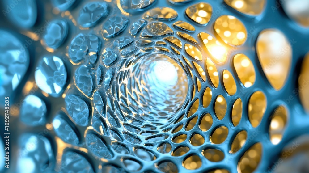 Poster mesmerizing fractal art swirling patterns of vibrant digital abstraction