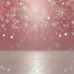 a snowflake that is on a pink background