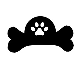 Dog Bone Illustration
