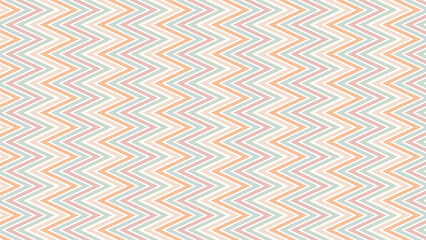 Pastel zig zag stripes line seamless pattern vector image