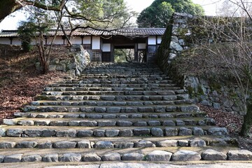 秋月城下町　長屋門