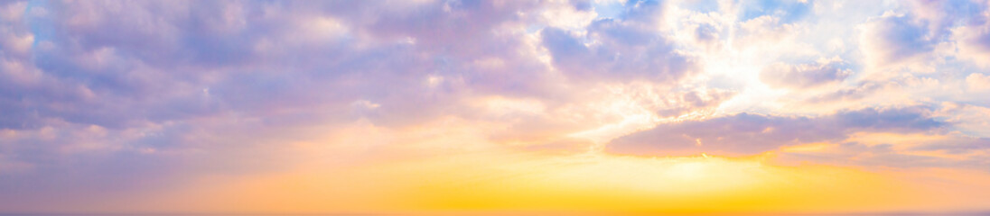 Beautiful dramatic scenic after sunset sky background after sunset