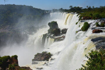 アルゼンチン側から見たイグアスの滝