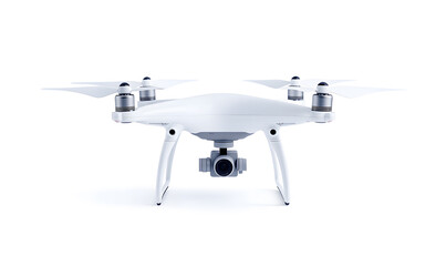 Drone isolated on white background