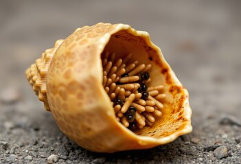 Beehive Shell A shell filled with small flechettes or darts that