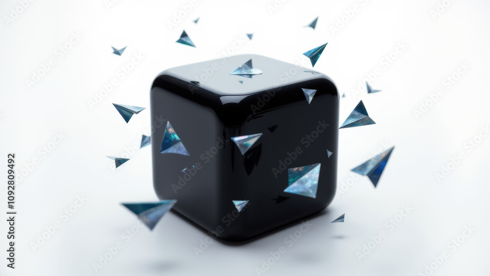 Poster this is an artistic rendering of artificial intelligence with a focus on the 