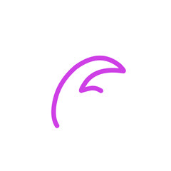 Naklejka premium doodle line art