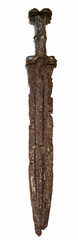 sword, weapon, roman, antique, blade, corrosion, metal, roman em