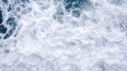 Obraz premium Waves surging and crashing during high tide, splashes filling the air, high tide energy, ocean water motion