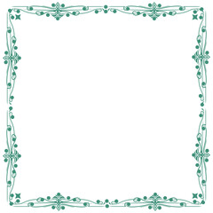 Decorative vintage frame,  Border square shape, Old backgrounds, Artistic Frame or Border,
