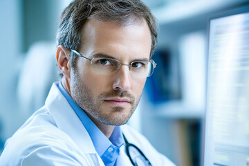 Professional Portrait of a Doctor